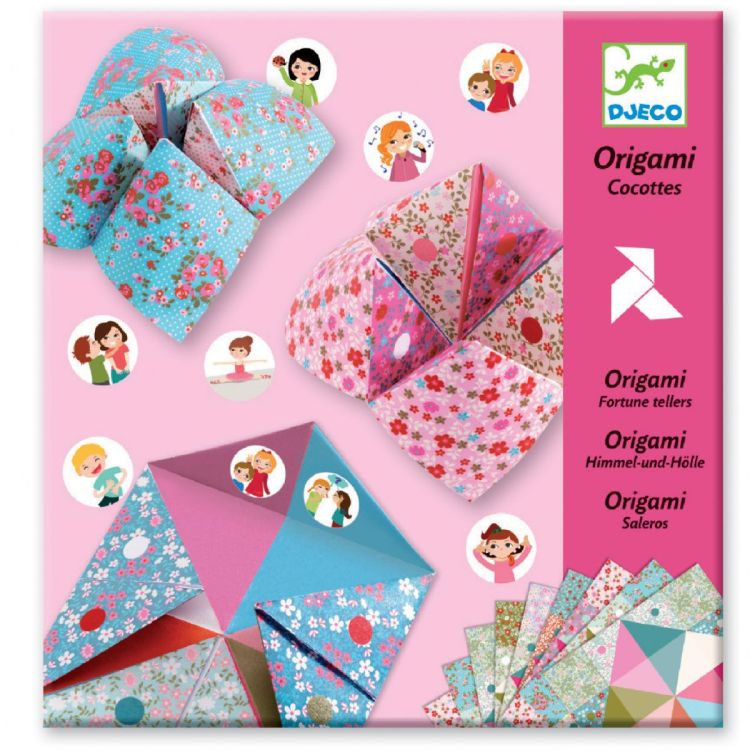 Djeco Knutselpakket origami - bloemen