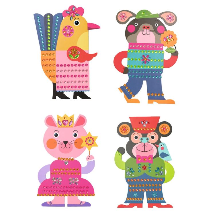 Djeco Knutselpakket stickers - Sparkle