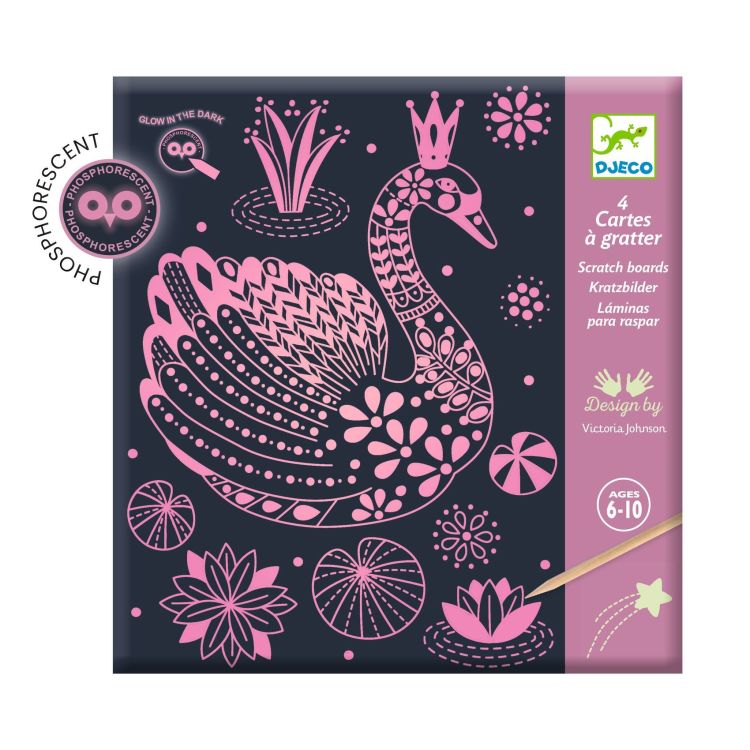 Djeco Krasfolie - De wonderwereld