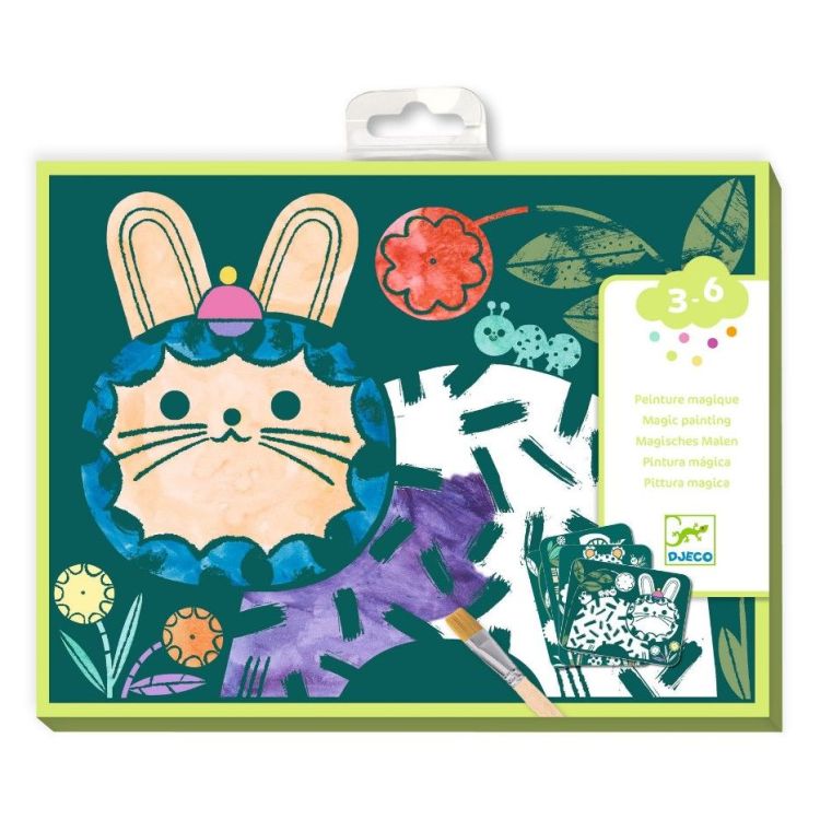 Djeco Magische waterverf - Verklede dieren Djeco Magische waterverf - Verklede dieren