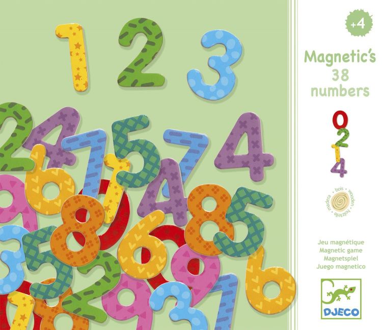 Djeco Magneten -  38 cijfers