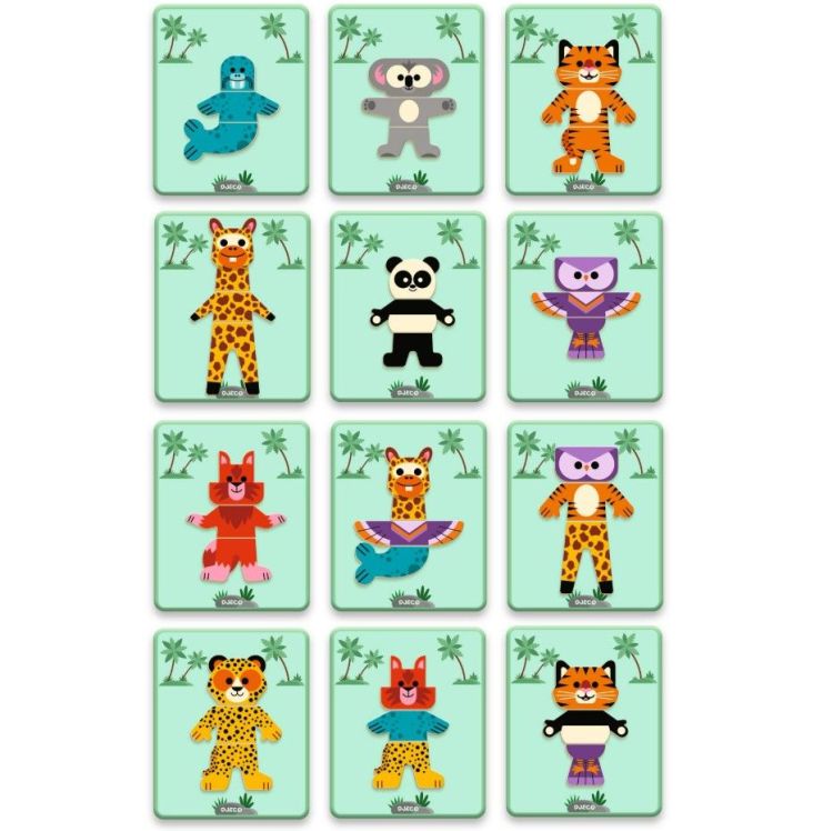 Djeco Magnetisch spel - Mix 'n' match