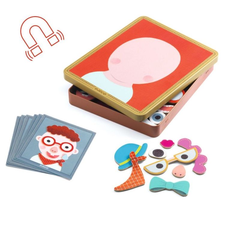 Djeco Magnetisch spel - Portretten