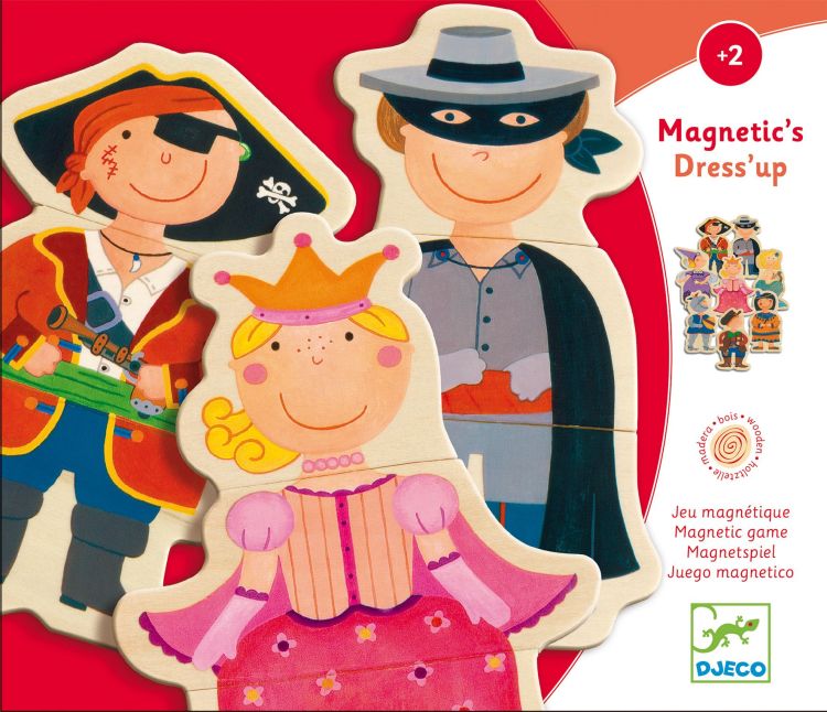 Djeco Magnetische puzzel - Dress'up