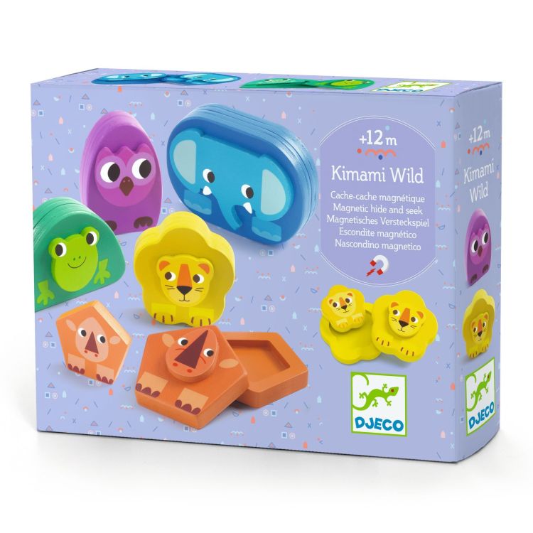 Djeco Magnetische puzzel - Kimani Wild