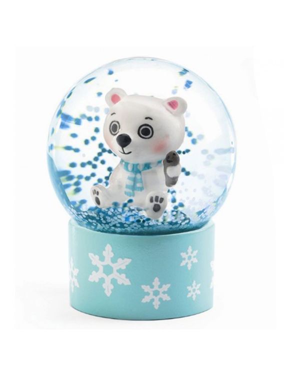 Djeco Mini sneeuwbol - Ijsbeer