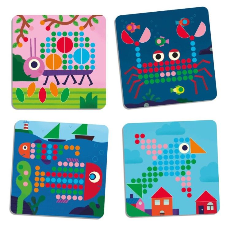 Djeco Mosaïco - Mini animo