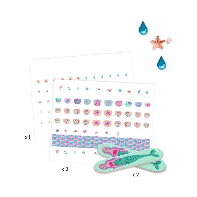 Djeco Nagelstickers - Marine