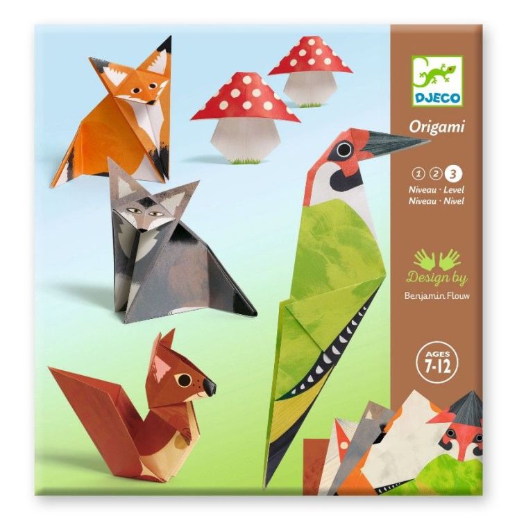 Djeco Origami - Boswandeling Djeco Origami - Boswandeling