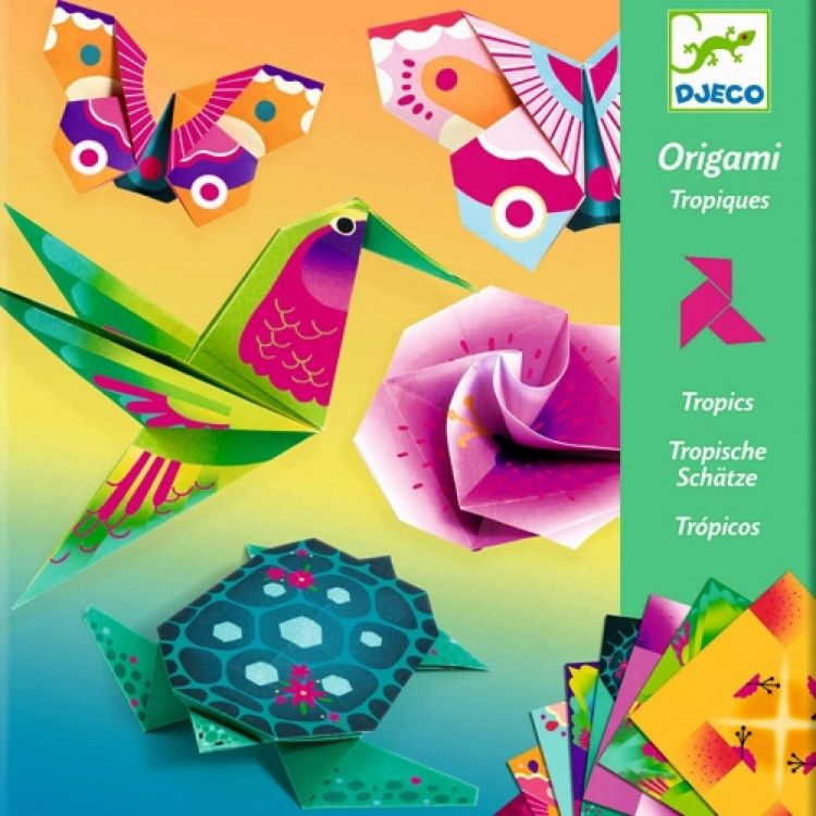 Djeco Origami - tropische dieren