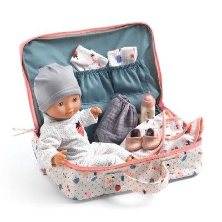 Djeco Pomea - Kofferset pop met accessoires - La valise de vanille