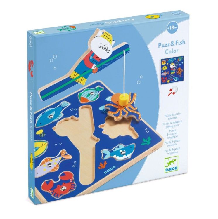 Djeco Puzz Fish - Color Djeco Puzz Fish - Color