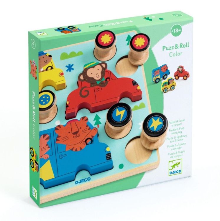 Djeco Puzz Roll - Color