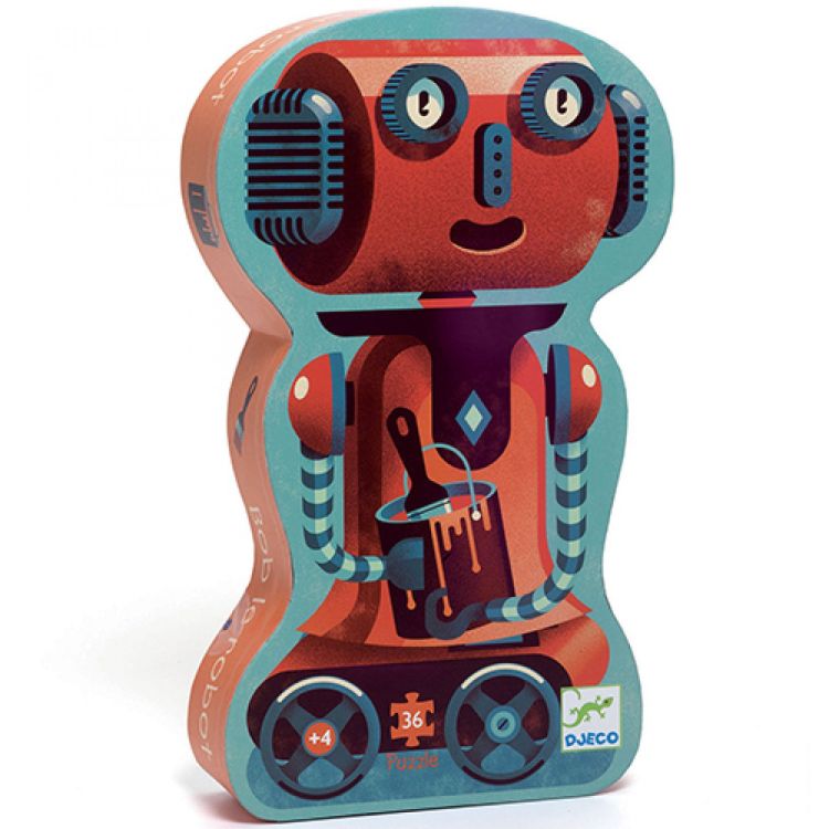 Djeco Puzzel - Bob de robot