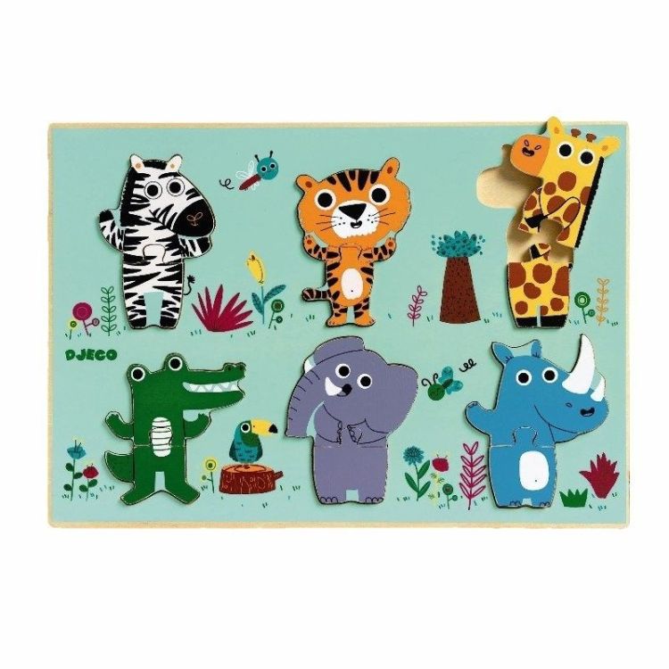 Djeco Puzzel Coucou-croco