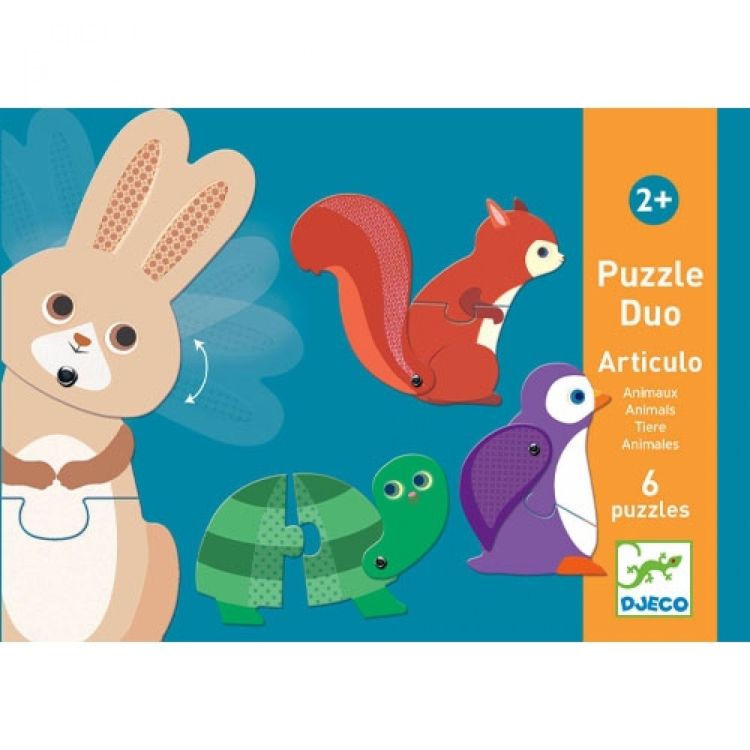 Djeco Puzzel - Duo - kleine dieren