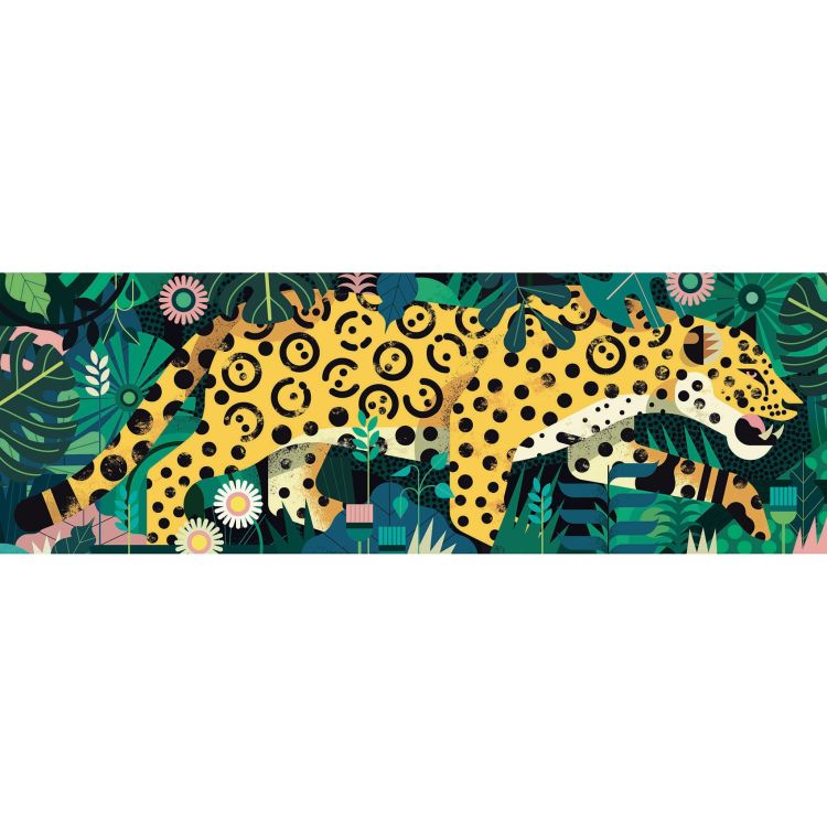 Djeco Puzzel Gallery Leopard - 1000 pcs