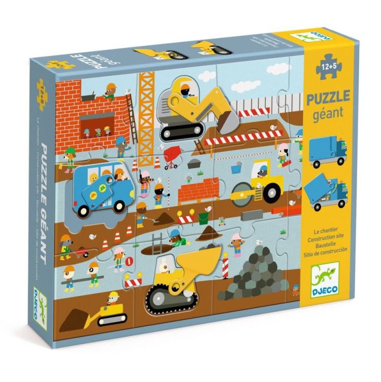 Djeco Puzzel géant - Constructie