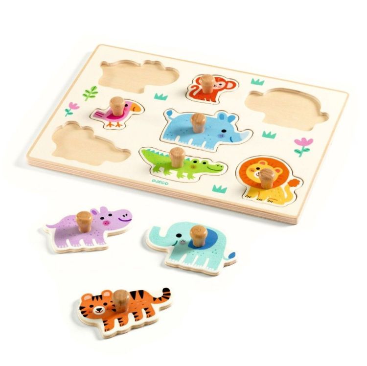 Djeco Puzzel - Hippo'n'co