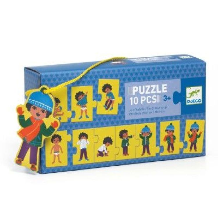 Djeco Puzzel - Ik kleed me aan