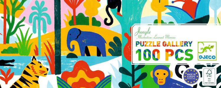 Djeco Puzzel - Jungle (100 stuks)
