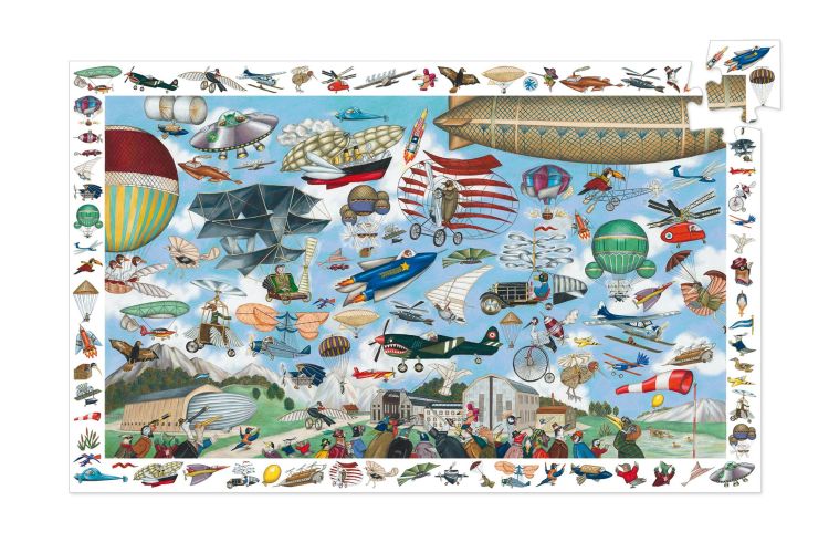 Djeco Puzzel observationc- Aéro Club