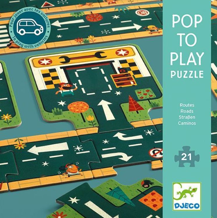 Djeco Puzzel - Pop to play