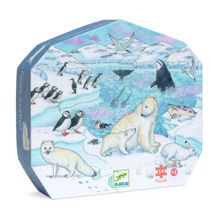 Djeco Puzzel - Zachte poolwereld