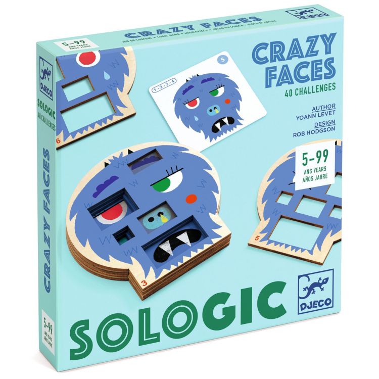 Djeco Spel - Crazy Faces