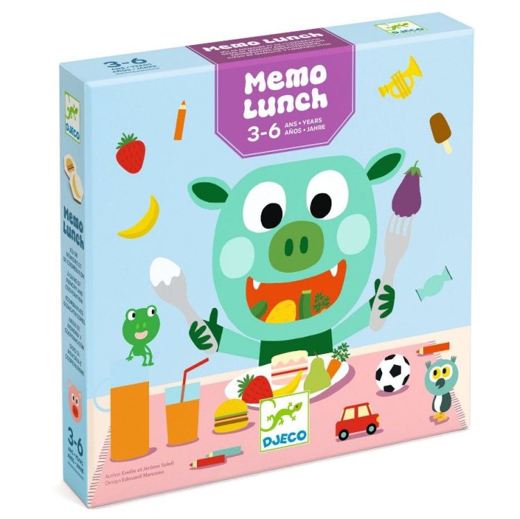 Djeco Spel - Memo Lunch Djeco Spel - Memo Lunch
