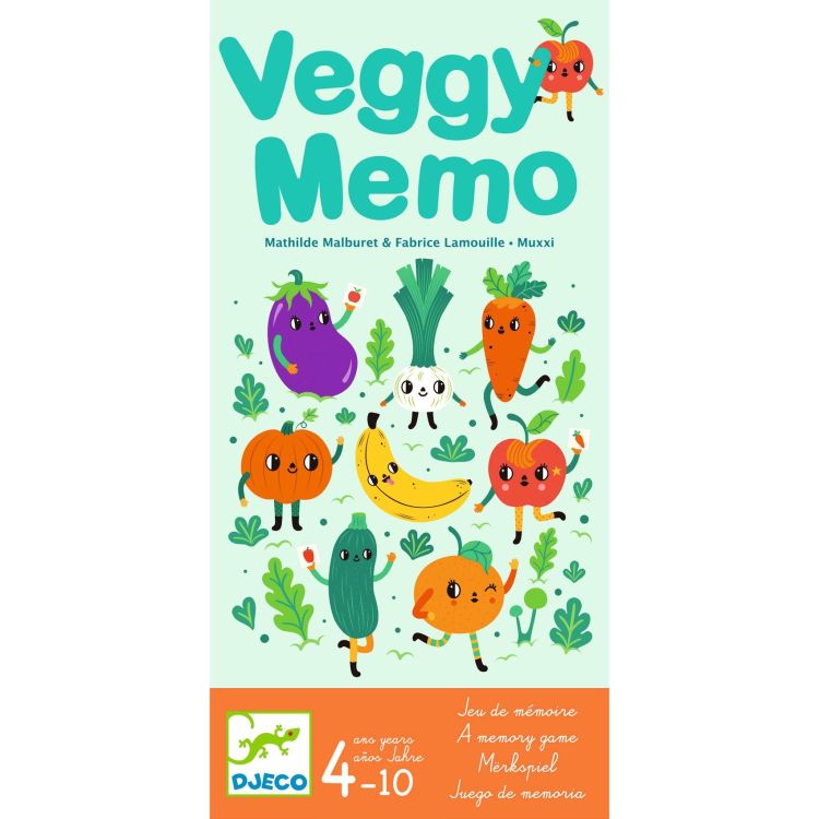 Djeco Spel - Veggy memo