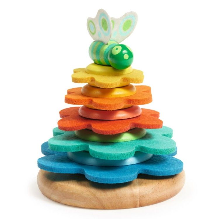 Djeco Stapeltoren - Butterflower