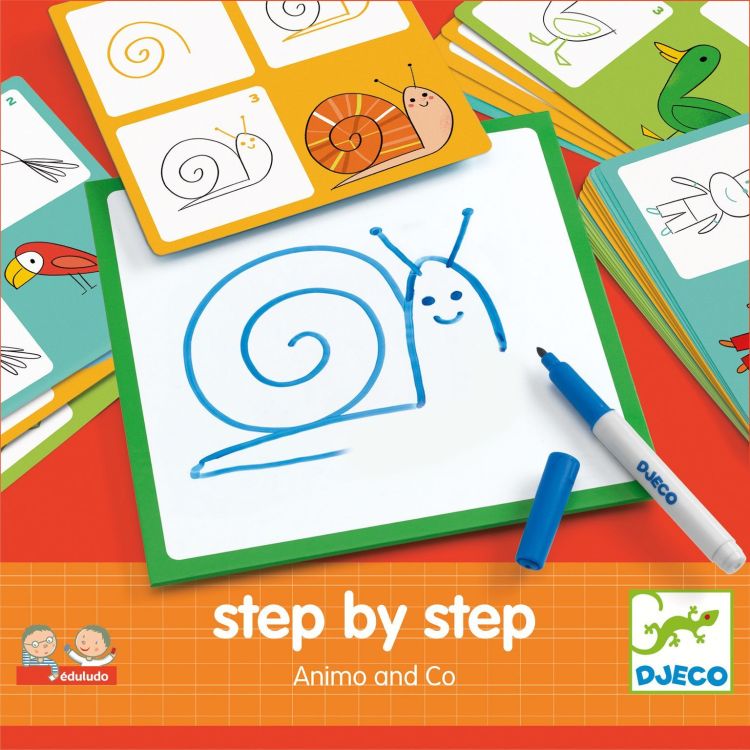 Djeco Step by step - Animals and Co
