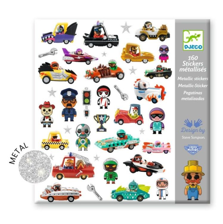 Djeco Stickers - Autos Djeco Stickers - Autos