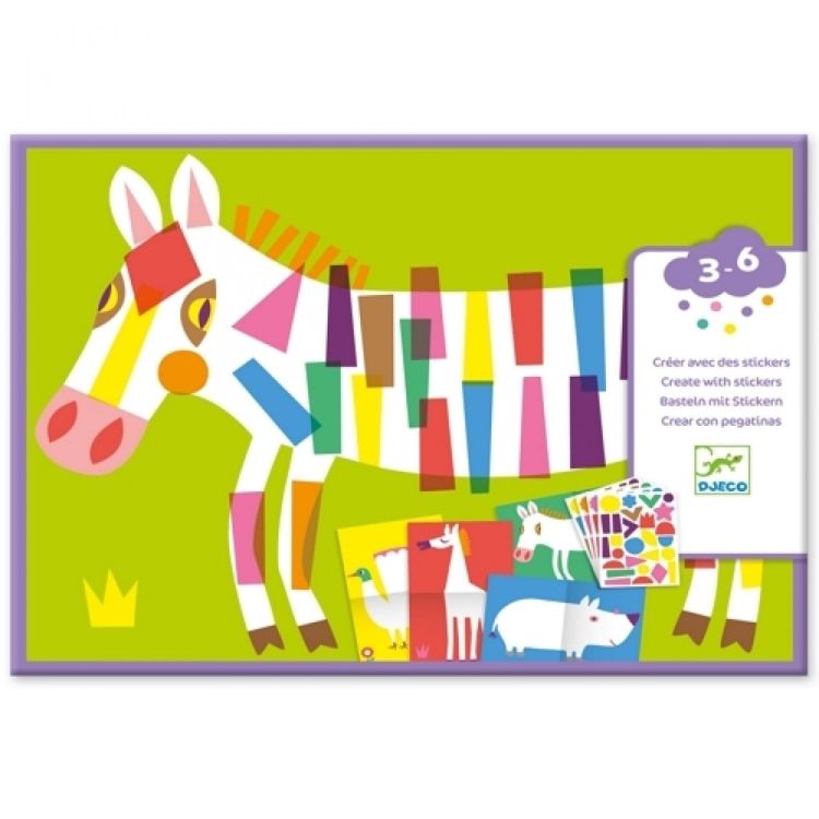 Djeco Stickers - Dieren