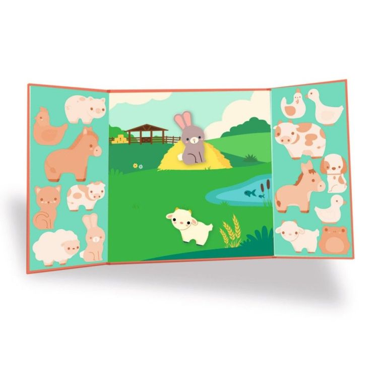 Djeco Stickers - Dieren - Puffy