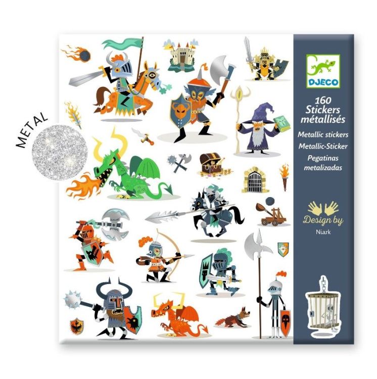 Djeco Stickers - Ridders Djeco Stickers - Ridders
