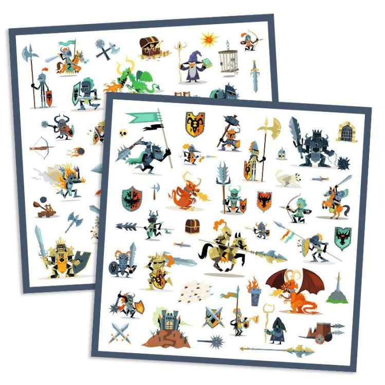 Djeco Stickers - Ridders