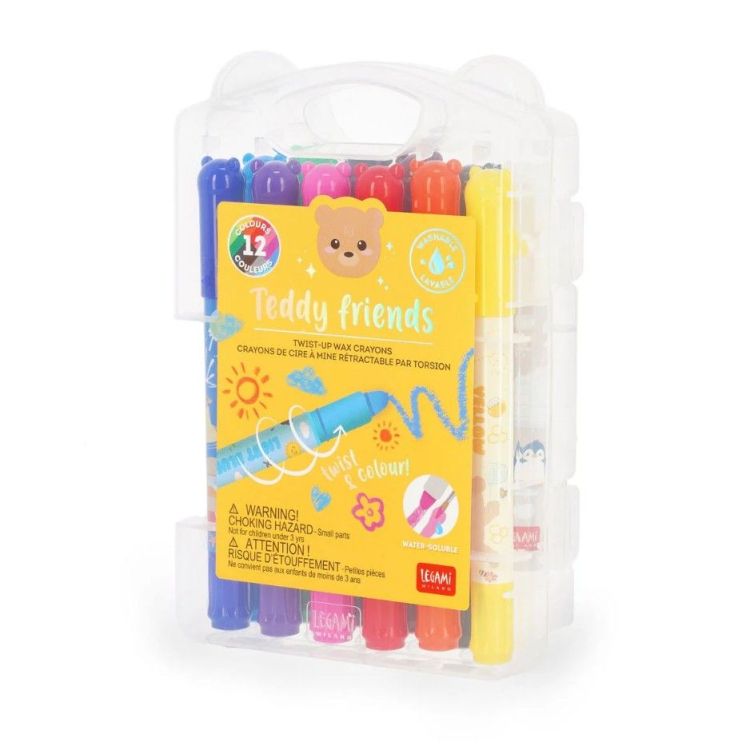 Djeco Twist wasco's - set van 12 Djeco Twist wasco's - set van 12
