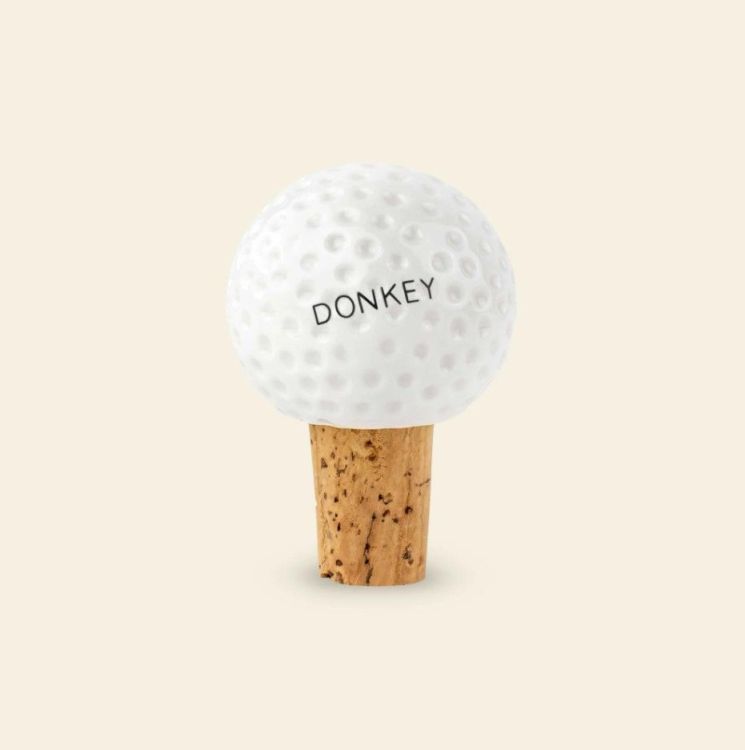 Donkey Flessenstop - Golfbal Donkey Flessenstop - Golfbal