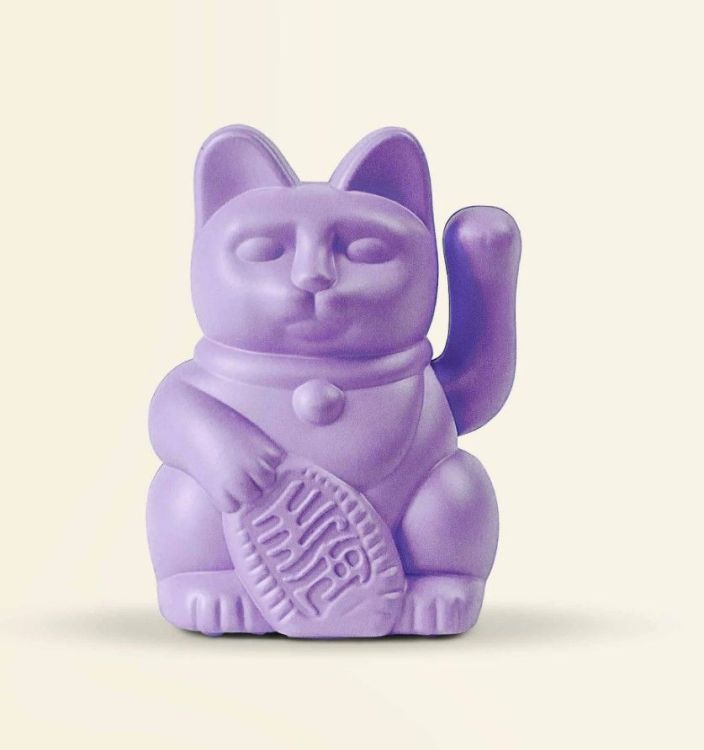 Donkey Lucky cat - Solar - Lilac Donkey Lucky cat - Solar - Lilac