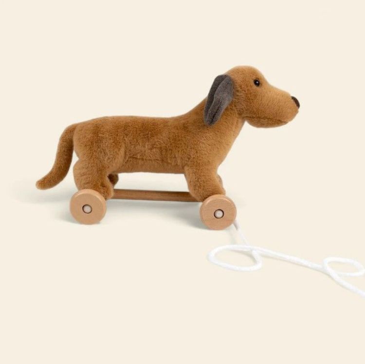 Egmont toys Knuffel op wieltjes - Edward