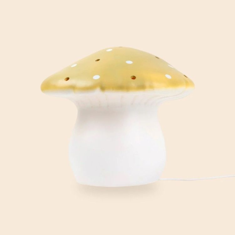 Egmont toys Lamp - Mushroom large - Lemon grass Egmont toys Lamp - Mushroom large - Lemon grass