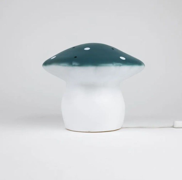 Egmont toys Lamp - Mushroom medium - Natural teal