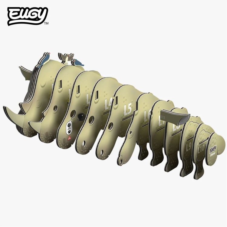 Eugy 3D knutselpakket - 076 - Rhino