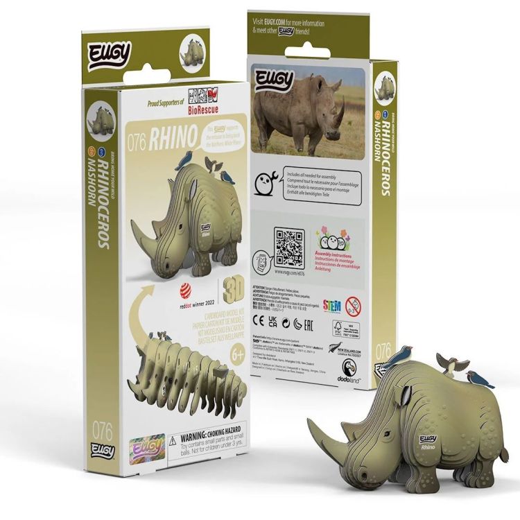 Eugy 3D knutselpakket - 076 - Rhino
