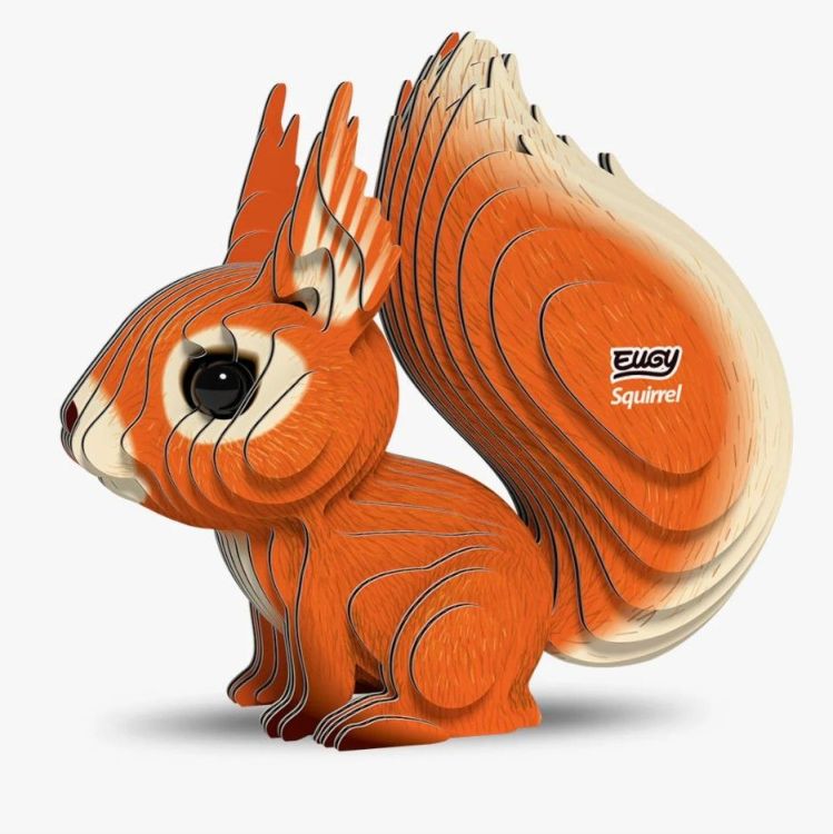 Eugy 3D knutselpakket - 083 - Squirrel Eugy 3D knutselpakket - 083 - Squirrel
