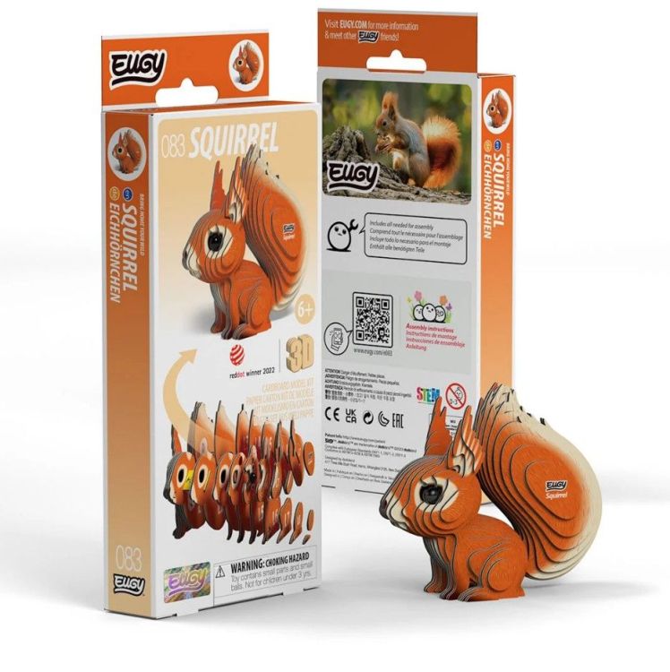Eugy 3D knutselpakket - 083 - Squirrel