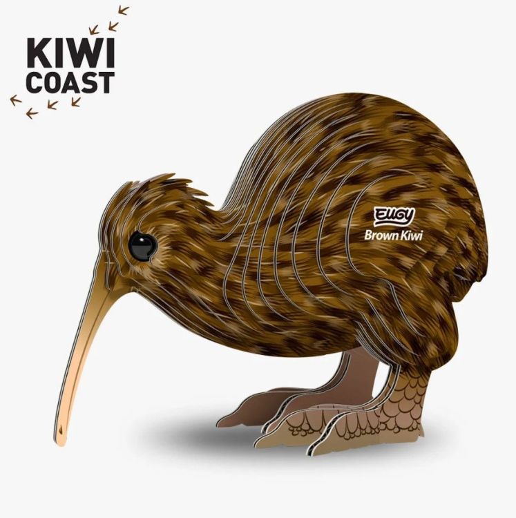 Eugy 3D knutselpakket - 091 - Brown Kiwi Eugy 3D knutselpakket - 091 - Brown Kiwi