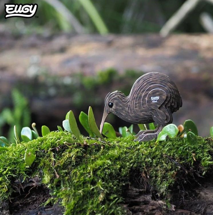 Eugy 3D knutselpakket - 091 - Brown Kiwi